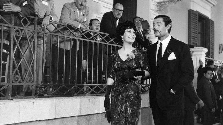 Una scena tratta dal film Divorzio all'italiana