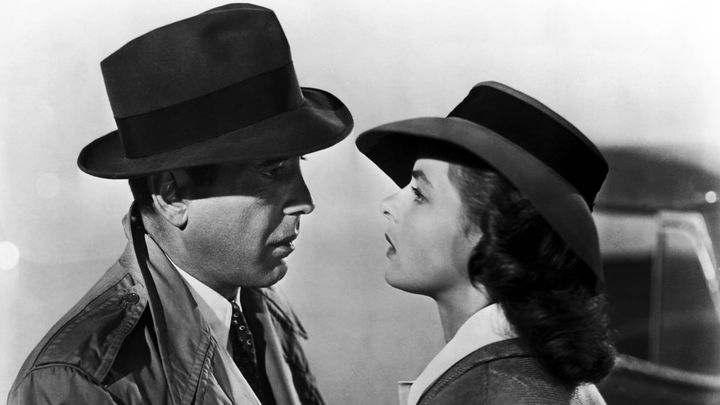 Una scena tratta dal film Casablanca