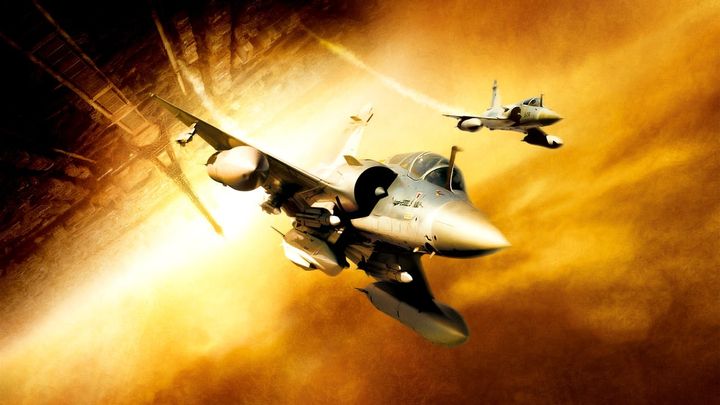 Una scena tratta dal film Sky Fighters