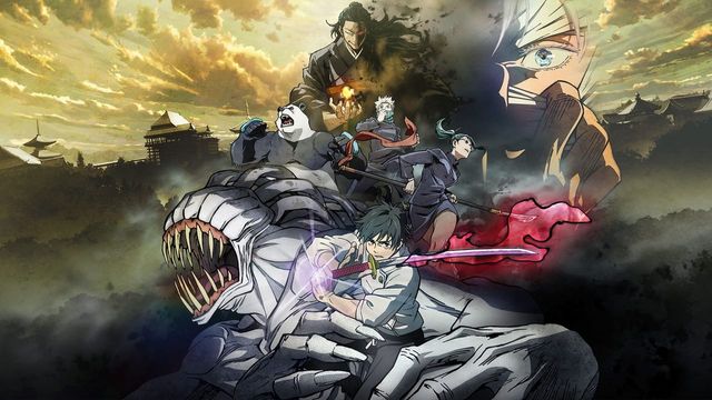 Una scena tratta dal film Jujutsu Kaisen 0: The Movie