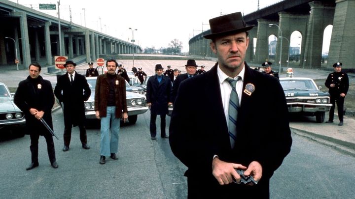 Una scena tratta dal film Il braccio violento della legge