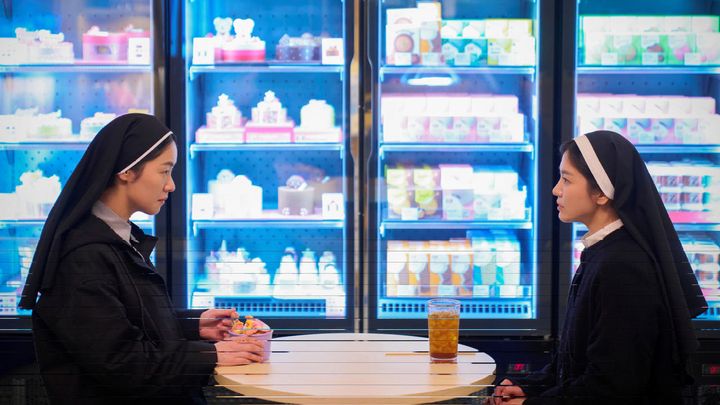 Una scena tratta dal film Dark Nuns