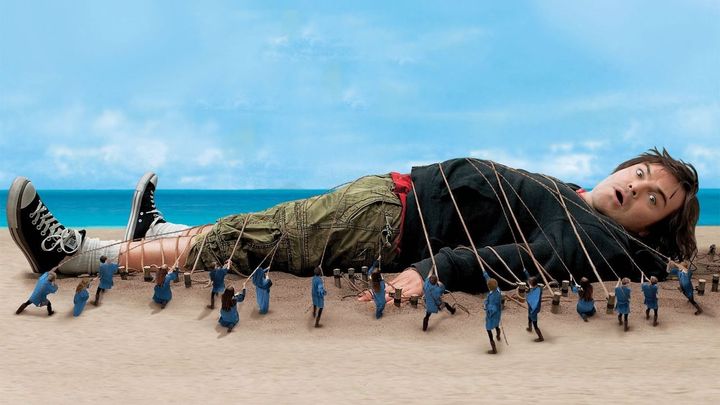Una scena tratta dal film I fantastici viaggi di Gulliver