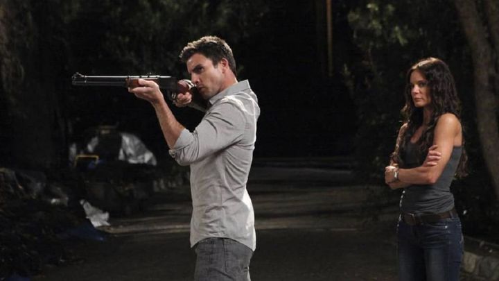 Una scena tratta dal film Nora Roberts - L'estate dei misteri