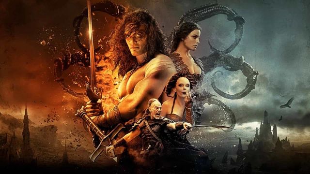Una scena tratta dal film Conan the Barbarian