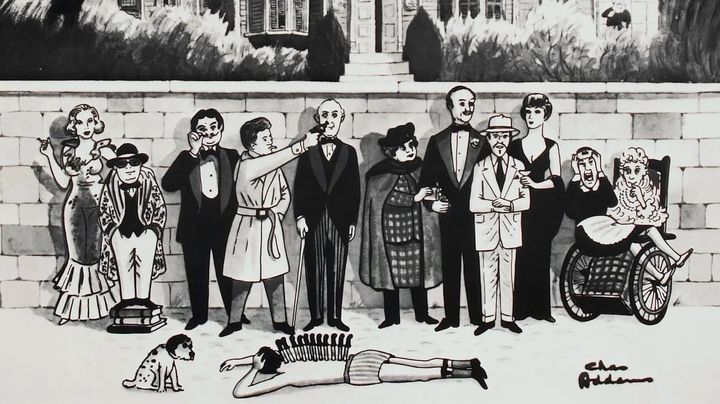 Una scena tratta dal film Invito a cena con delitto