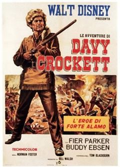 Locandina Le avventure di Davy Crockett