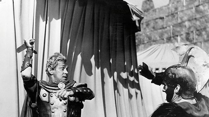 Una scena tratta dal film Orazi e Curiazi