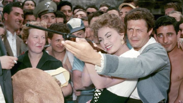 Una scena tratta dal film La bella mugnaia