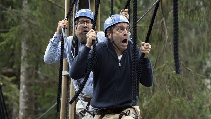 Una scena tratta dal film Superpapà: Un lavoro da vertigini