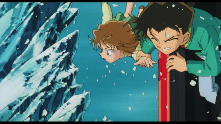 Una scena tratta dal film Detective Conan - Trappola di cristallo
