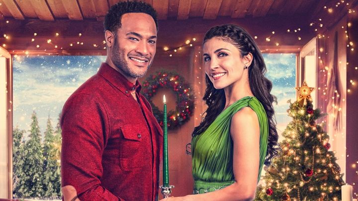 Una scena tratta dal film Natale a lume di candela