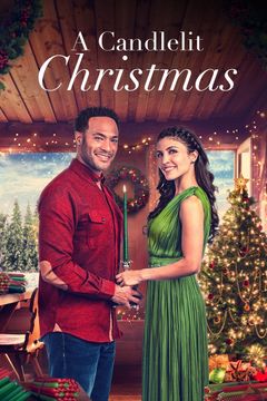 Locandina Natale a lume di candela