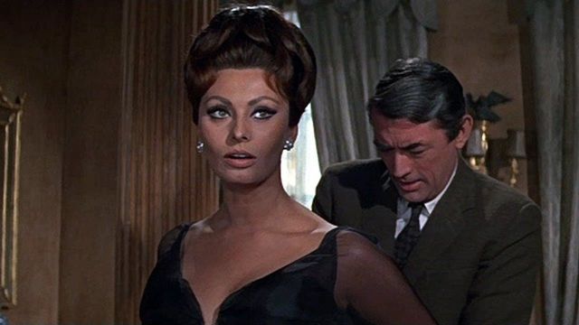 Una scena tratta dal film Arabesque