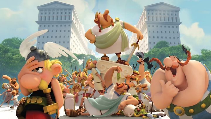 Una scena tratta dal film Asterix e il regno degli Dei