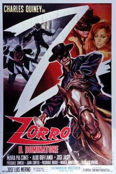 Locandina Zorro il dominatore
