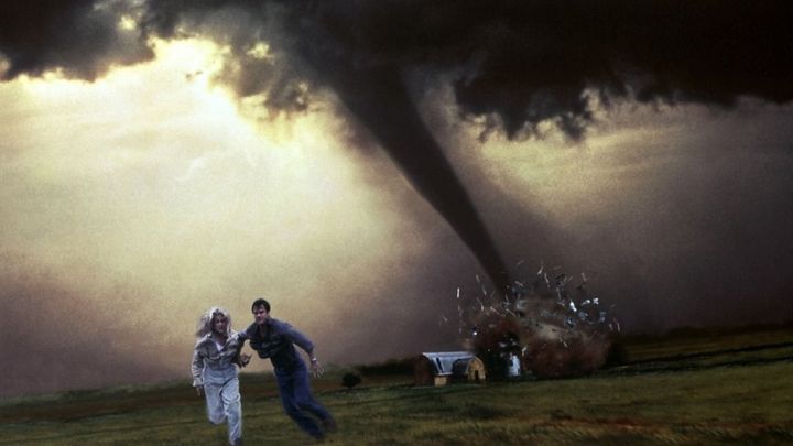 Una scena tratta dal film Twister