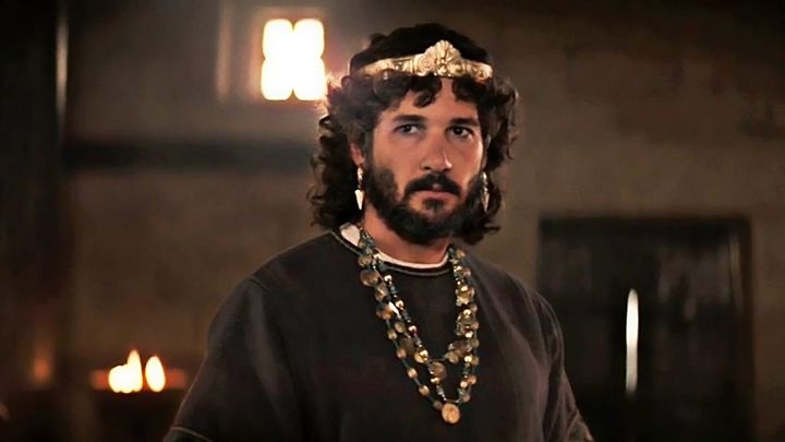 Una scena tratta dal film King David