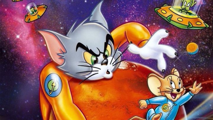 Una scena tratta dal film Tom & Jerry - Rotta su Marte