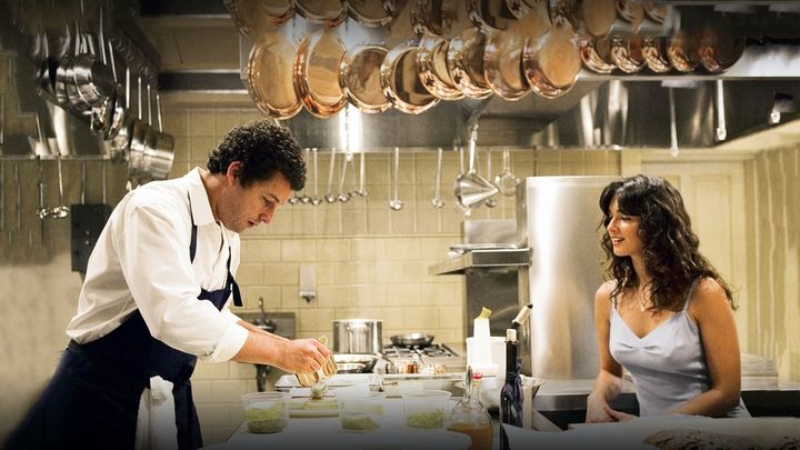 Una scena tratta dal film Spanglish - Quando in famiglia sono in troppi a parlare