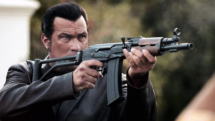 Una scena tratta dal film Mercenary for Justice
