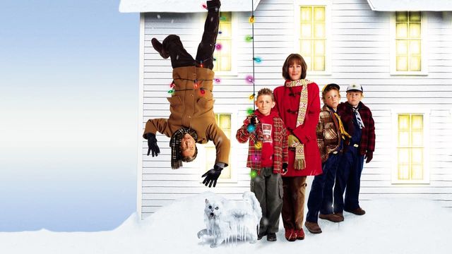Una scena tratta dal film Fuga dal Natale