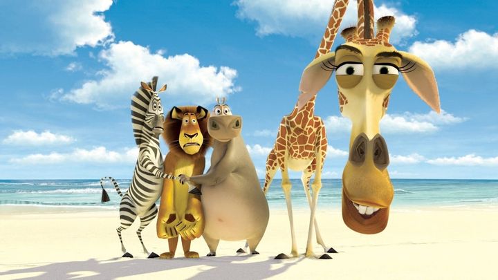 Una scena tratta dal film Madagascar