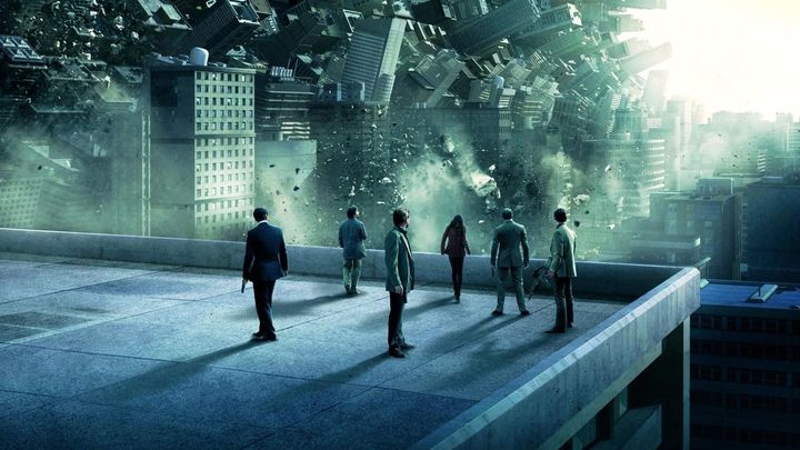 Una scena tratta dal film Inception