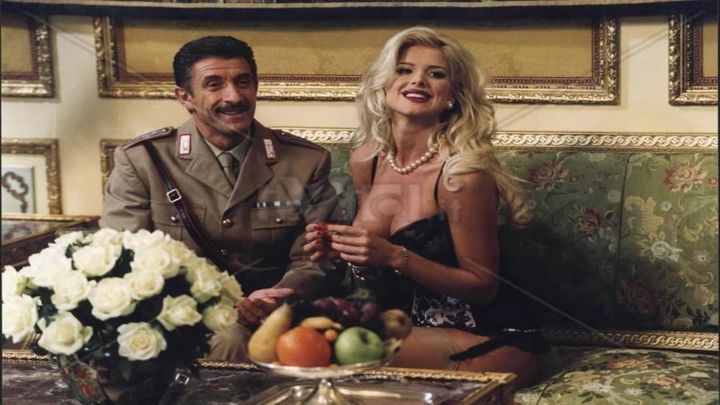 Una scena tratta dal film Un maresciallo in gondola