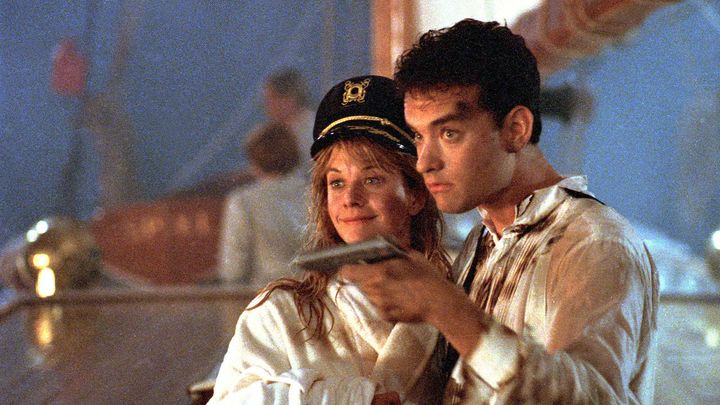 Una scena tratta dal film Joe contro il vulcano