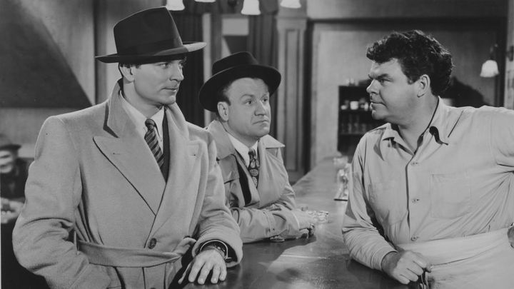 Una scena tratta dal film Il dilemma di Dick Tracy