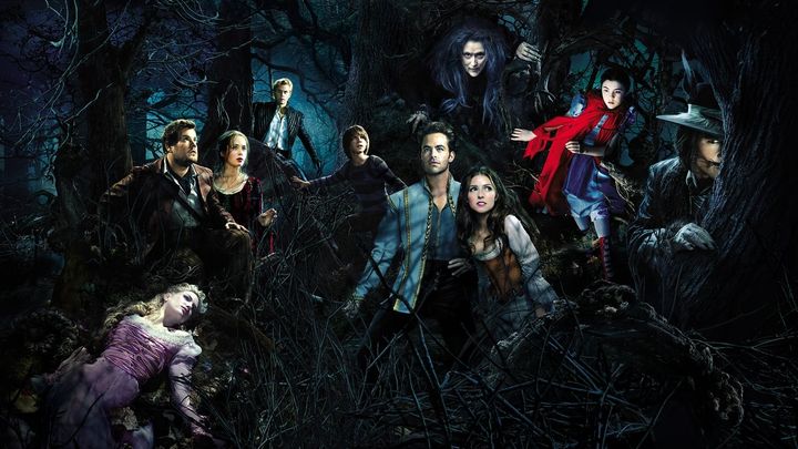 Una scena tratta dal film Into the Woods