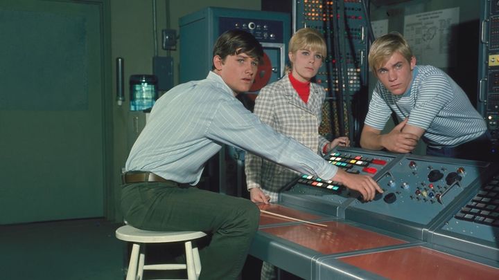 Una scena tratta dal film Il computer con le scarpe da tennis