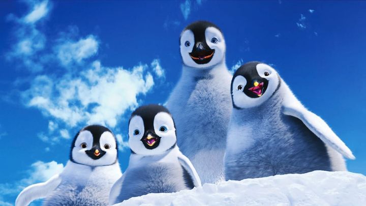 Una scena tratta dal film Happy Feet 2