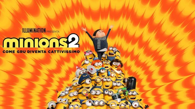 Una scena tratta dal film Minions 2 - Come Gru diventa cattivissimo