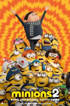 Locandina Minions 2 - Come Gru diventa cattivissimo