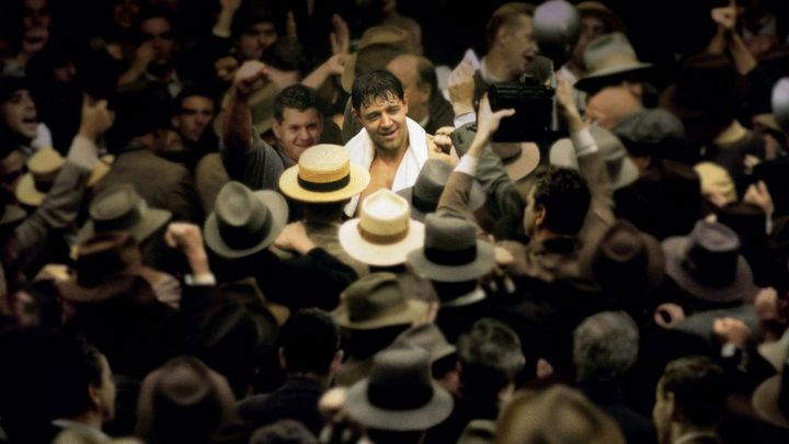 Una scena tratta dal film Cinderella Man - Una ragione per lottare