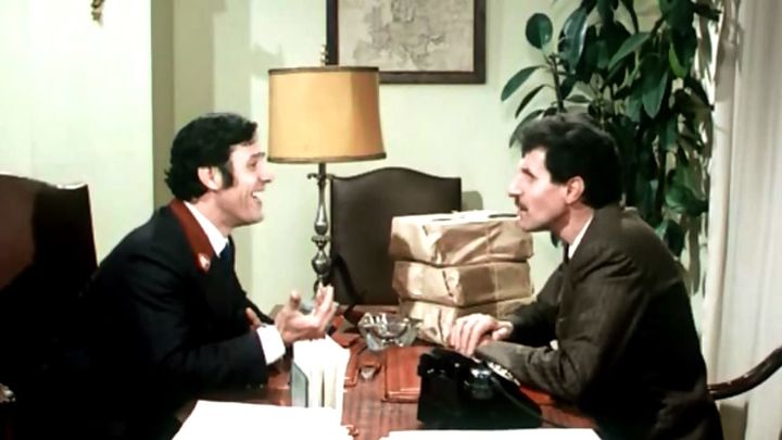 Una scena tratta dal film I 2 deputati