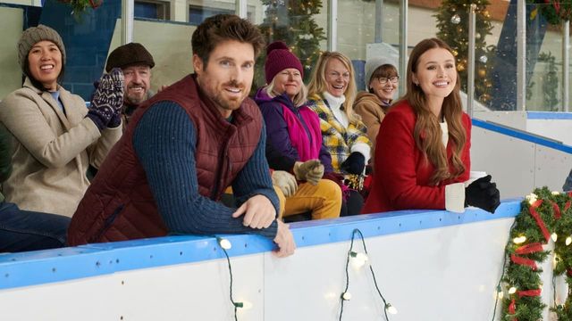 Una scena tratta dal film Un Natale sui pattini