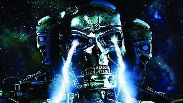 Una scena tratta dal film Cyborg Conquest