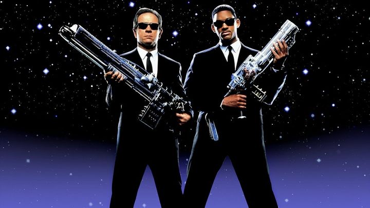 Una scena tratta dal film Men in Black