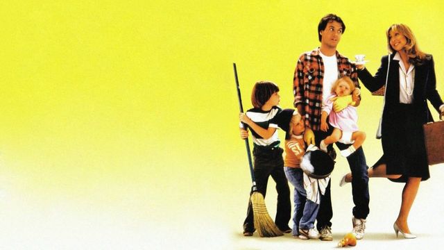 Una scena tratta dal film Mister mamma