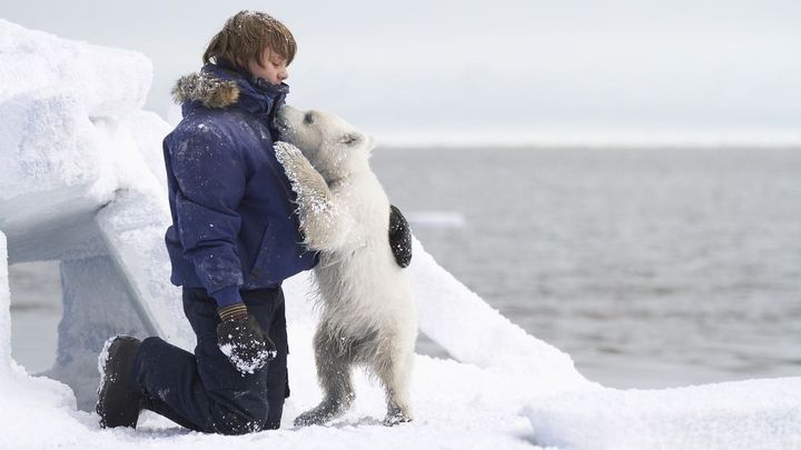 Una scena tratta dal film Il mio amico Nanuk