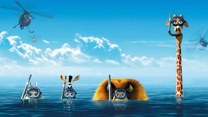 Una scena tratta dal film Madagascar 3 - Ricercati in Europa