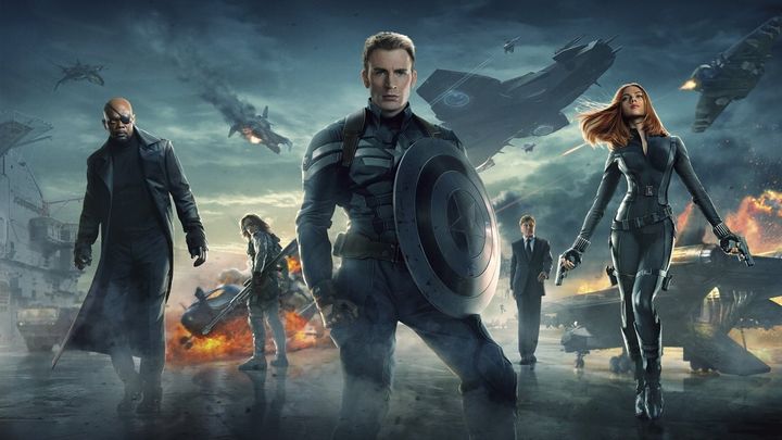 Una scena tratta dal film Captain America: The Winter Soldier