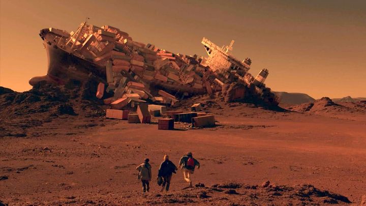 Una scena tratta dal film Survivre