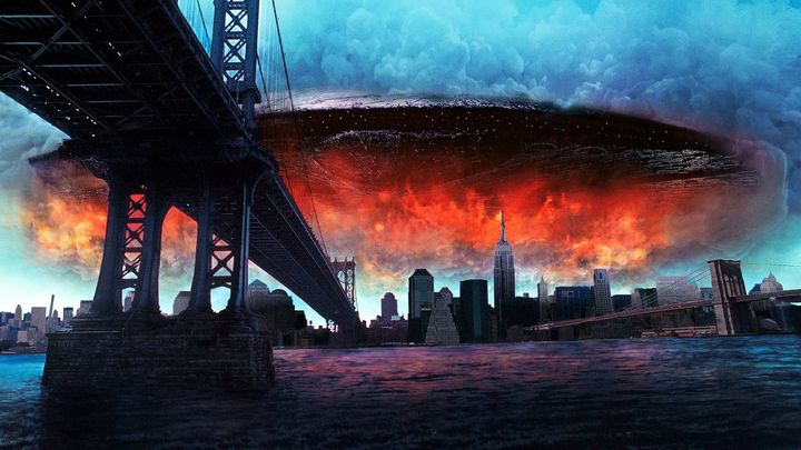 Una scena tratta dal film Independence Day