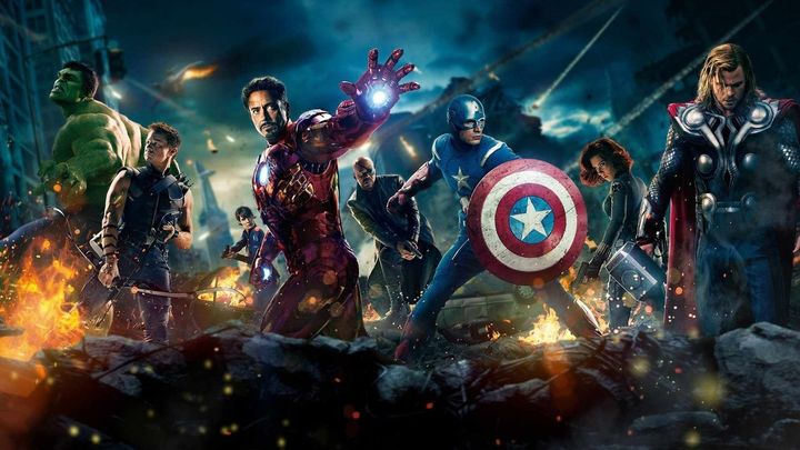 Una scena tratta dal film The Avengers