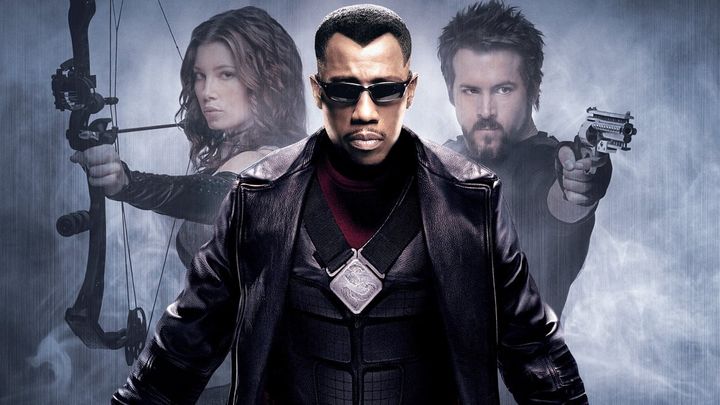 Una scena tratta dal film Blade: Trinity