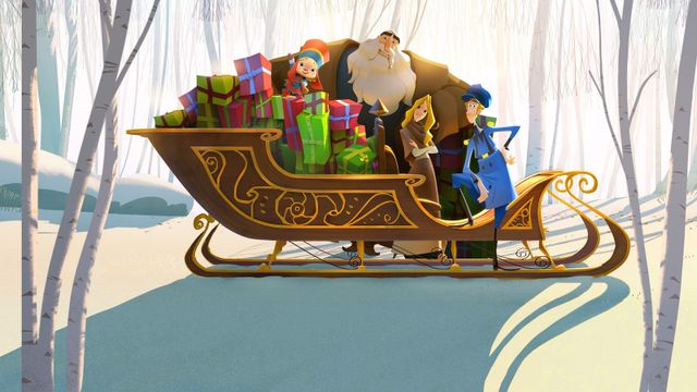 Una scena tratta dal film Klaus - I segreti del Natale